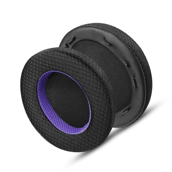 Utbytesöronkuddar för Sony WH-1000XM3 Hörlurar - Svart/Lila Mesh