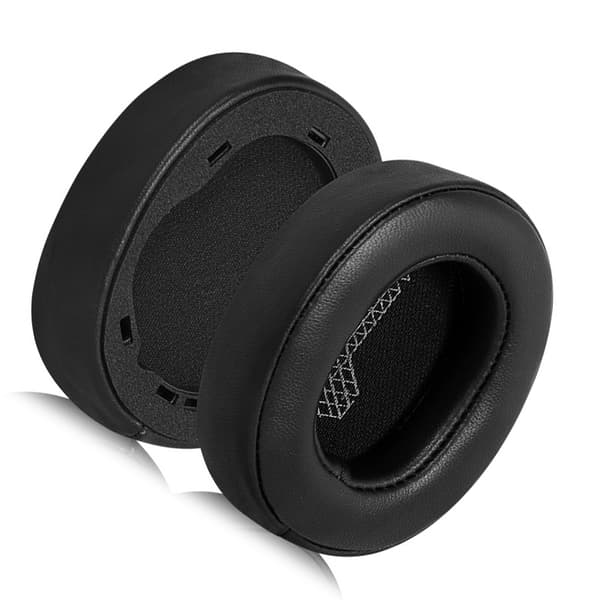 INF JBL-kuulokkeiden korvapehmusteet - musta lampaannahka (2 kpl)
