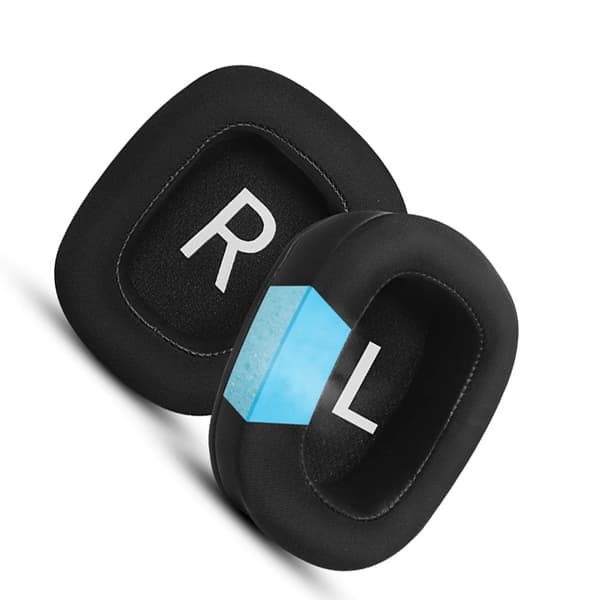 INF Utskiftbare øreputer for Logitech G633 G933 hodetelefoner - Svart (LR) [Kjølegel]