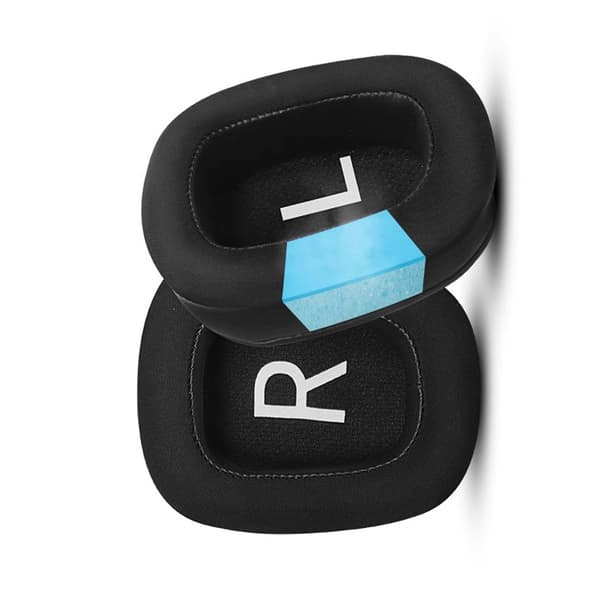 INF Utskiftbare øreputer for Logitech G633 G933 hodetelefoner - Svart (LR) [Kjølegel]