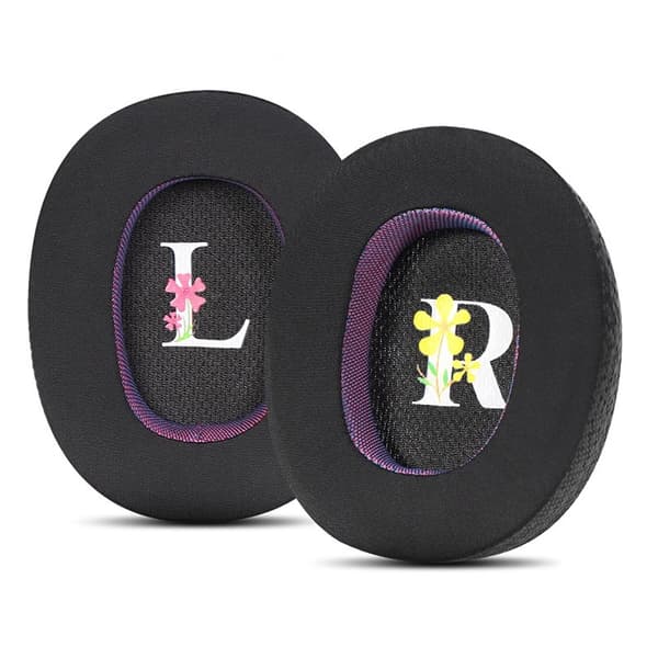 INF JBL-kuulokkeiden jäähdyttävät korvatyynyt - musta-violetti (2 kpl)