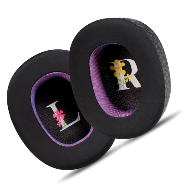 INF JBL-kuulokkeiden viilentävät korvatyynyt - musta-violetti (2 kpl)