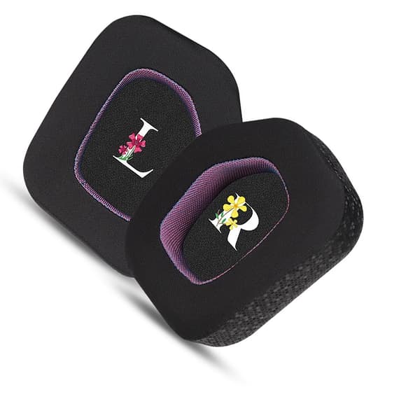 INF Jäähdyttävät korvatyynyt Alienware AW988 -kuulokkeille - Musta Violetti