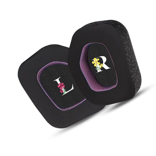 INF Jäähdyttävät korvatyynyt Alienware AW988 -kuulokkeille - Musta Violetti