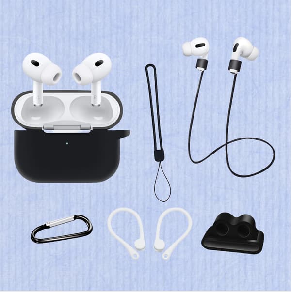 INF Kuuden osan Airpods Pro 2 -lisävarustesarja