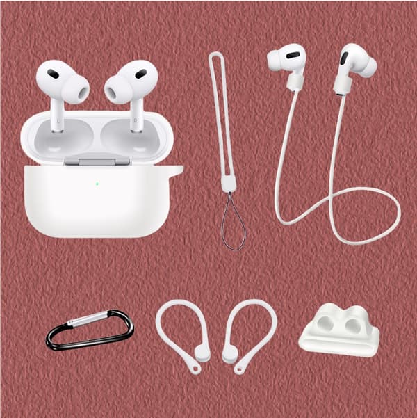 INF Sexdelat tillbehörsset för Airpods Pro 2