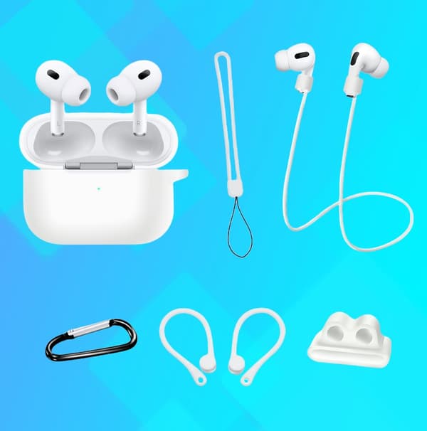 INF Sexdelat tillbehörsset för Airpods Pro 2
