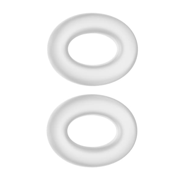 INF Beskyttende silikonøreputer for Sennheiser MOMENTUM 4 hodetelefoner