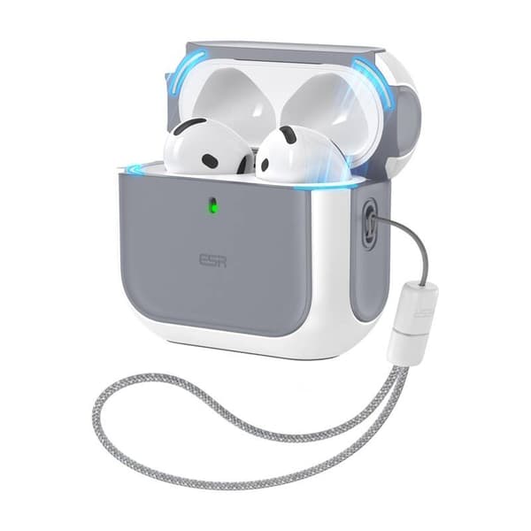 AirPods 4 Orbit Hybrid etui (hvid)