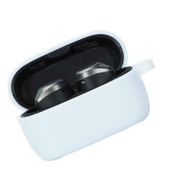 INF Skyddande Jabra Elite 75T Fodral med Nyckelring - Mjukt Stötsäkert Skydd