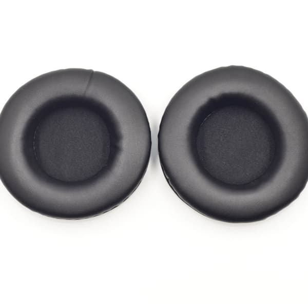 INF Utskiftbare øreputer for Sony MDR-V700DJ V700 V500DJ hodetelefoner - Svart (2-pakning)