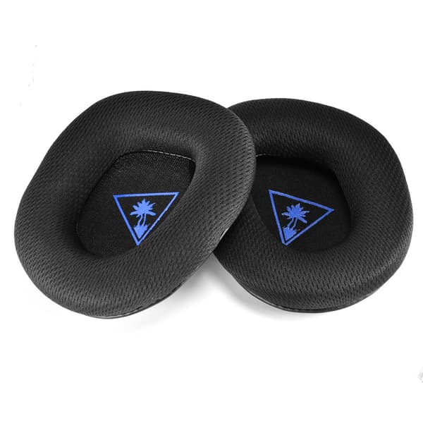 INF Udskiftningsørepolstring til Turtle Beach Stealth 600 Gen 2 - Sort stof