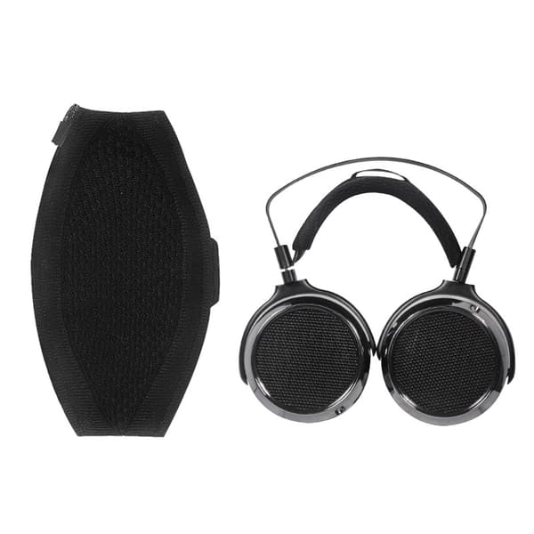 INF Ersättningshuvudbandskydd för Hifiman HE300/400-hörlurar - Svart stickat