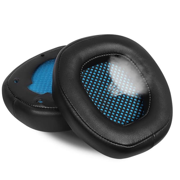 INF Utskiftbare øreputer for Siberia V13 hodetelefoner - Svart med blå