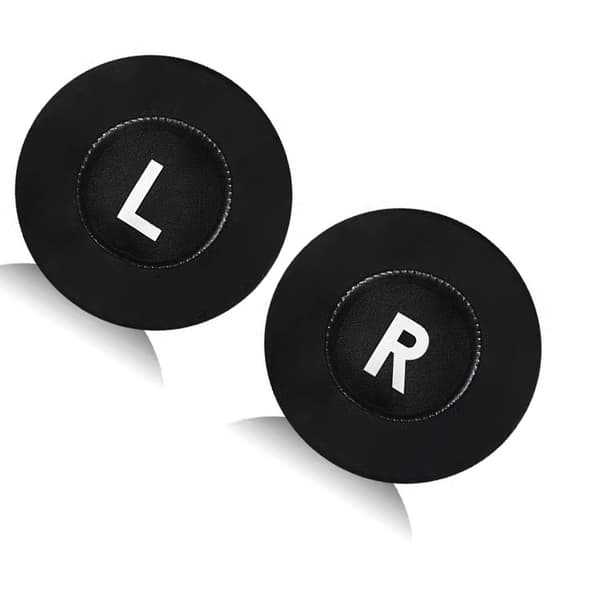 INF Udskiftning af ørepuder med kølende gel - 70 mm rund form (2 stk.)