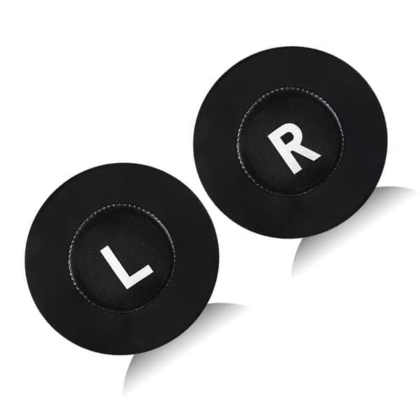 INF Kylande Öronkuddar Ersättning - 85mm Runda Is-Känsliga Öronmuffar (2-Pack)