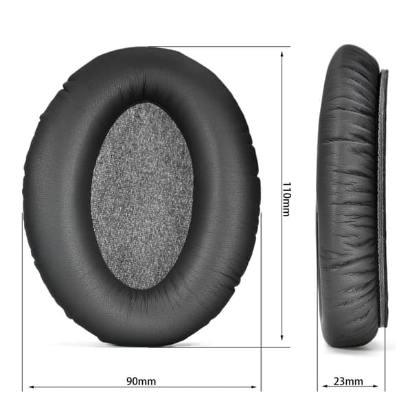 INF Utskiftbare øreputer for Sennheiser HD 300 PRO hodetelefoner (2-pakning)