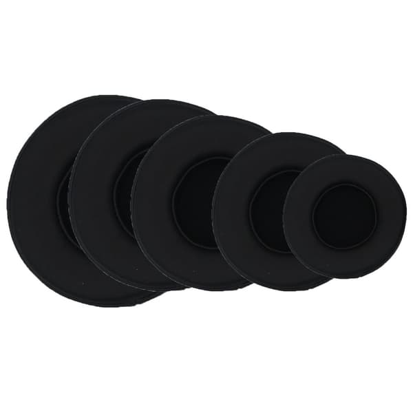 INF Utbytesöronkuddar för hörlurar - 110 mm runda, minnesskum