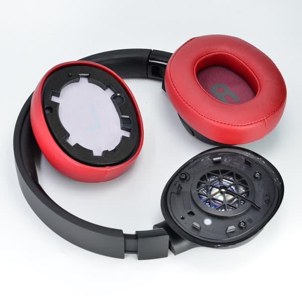 INF Udskiftningsørepolstring til JBL Tune 700BT/710BT/750BT/760BTNC Hovedtelefoner Rød