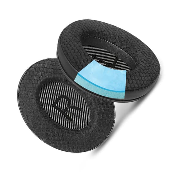 INF Kylande Gelörondynor för Bose QC35 Hörlurar Svart