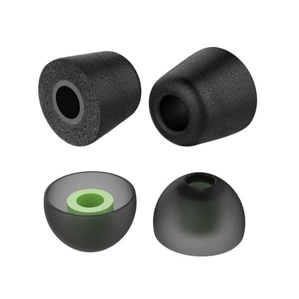 Ørepropper / Tips for Earbuds - Silikon / Memory foam – 6 par