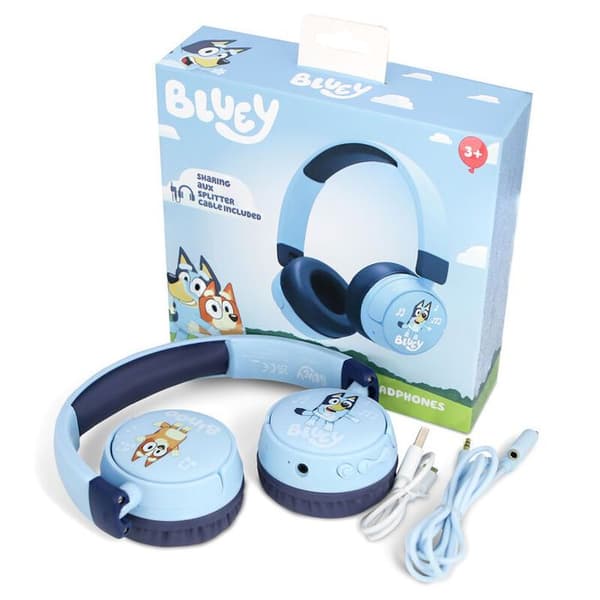 Barnhörlurar - Otl Technologies - Bluey - Trådlösa - 85 dB - 24 timmars batteritid