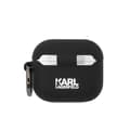 Miniatyrbild 2 av 3: Coque för Airpods 3 NFT Stötsäker i Silikon Karl Lagerfeld Svart - Märke KARL LAGERFELD