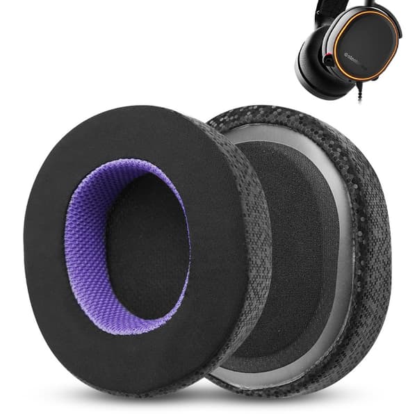 INF Magiske kjølende øreputer i lær for Steelseries Arctis-hodetelefoner