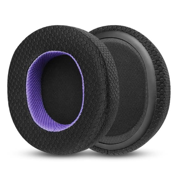 INF Åndbare ørepuder til SteelSeries Arctis hovedtelefoner - Sort/Lilla