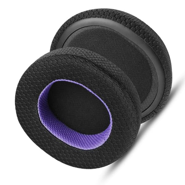 INF Åndbare ørepuder til SteelSeries Arctis hovedtelefoner - Sort/Lilla
