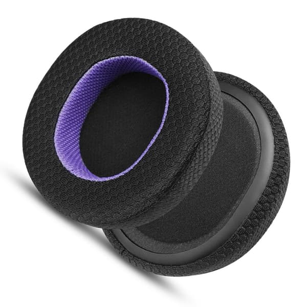 INF Åndbare ørepuder til SteelSeries Arctis hovedtelefoner - Sort/Lilla