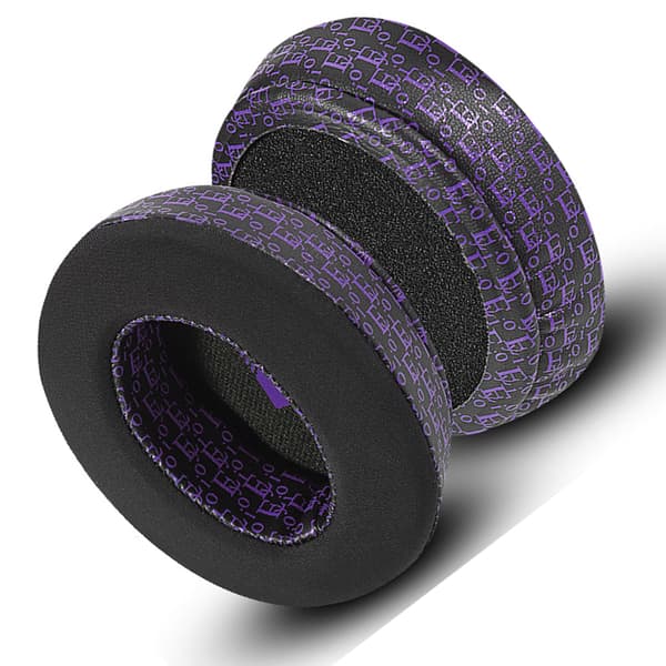 INF Razer Kraken X -jäähdyttävät korvatyynyt - musta ja violetti