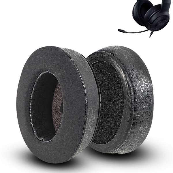 INF Kylöronkuddar för Razer Kraken X-hörlurar - Svart