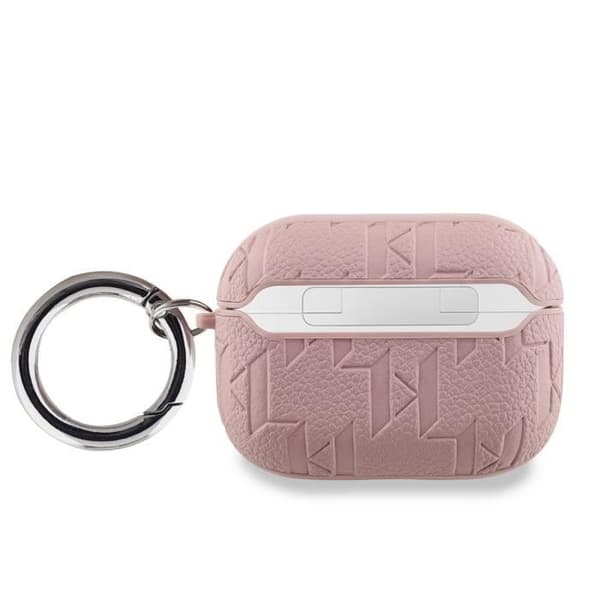 Étui för AirPods Pro Monogram med Karl Head Prägling Karl Lagerfeld Rosa