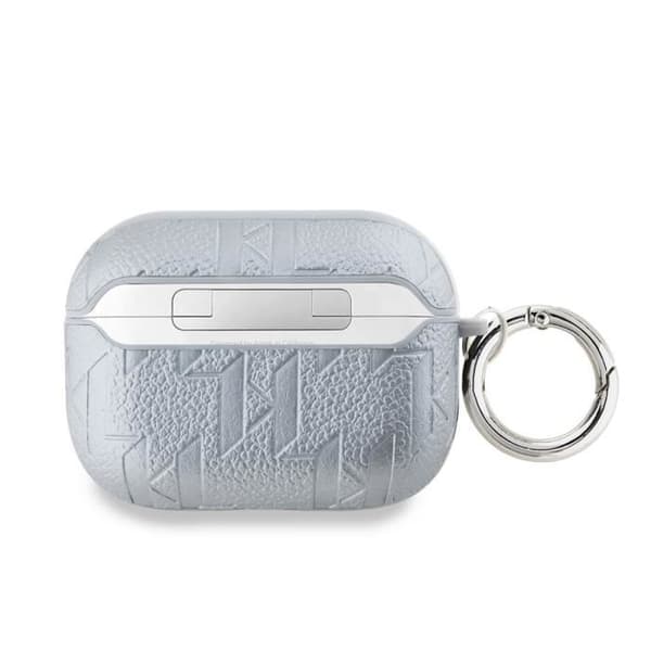 Coque för AirPods Pro 2 Choupette Gaufré Karl Lagerfeld Silver