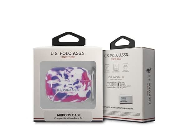 Coque Airpods Pro U.S Polo - Lila