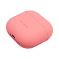 Miniatyrbild 3 av 4: Skyddsomslag för AirPods 4 i stöttålig silikon med LED-indikator Decoded Rosa