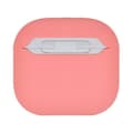 Miniatyrbild 4 av 4: Skyddsomslag för AirPods 4 i stöttålig silikon med LED-indikator Decoded Rosa