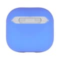 Miniatyrbild 3 av 4: Siliconfodral för AirPods 4 med stötdämpande design och LED-indikator Decoded Blå