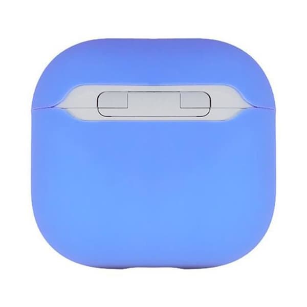 Siliconfodral för AirPods 4 med stötdämpande design och LED-indikator Decoded Blå