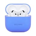 Miniatyrbild 2 av 4: Siliconfodral för AirPods 4 med stötdämpande design och LED-indikator Decoded Blå