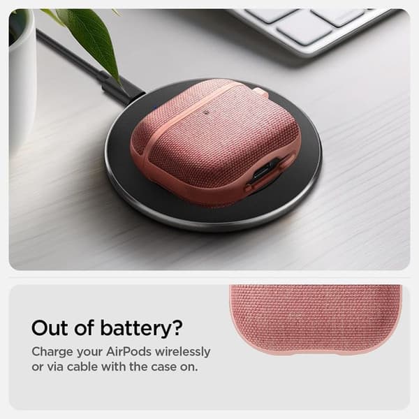 Coque för AirPods 4 - Spigen Urban Fit - Roséguld