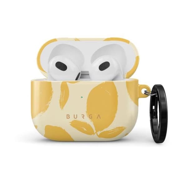Coque för AirPods 3 Anti-rip Modell Lemon Tart Burga Gul