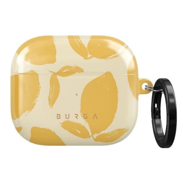 Coque för AirPods 3 Anti-rip Modell Lemon Tart Burga Gul