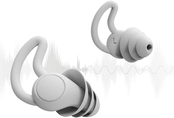 In-ear-öronproppar Anti-noise Sleep Special Noise Reduction Anti-brus Professionell ljudisolerad Mute-utrustning (Färg: Grå)
