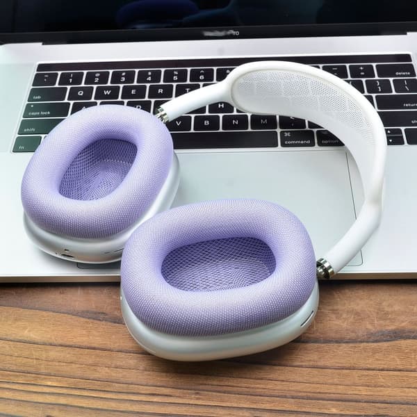 INF Øreputer for Apple AirPods Max - 2-pakning Lilla