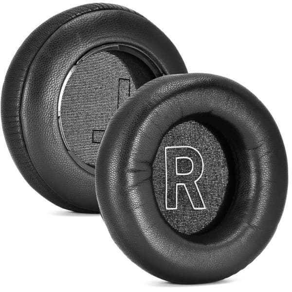 INF Sort lammeskind ørepuder til B&O Beoplay H9 3. generation - 2 stk