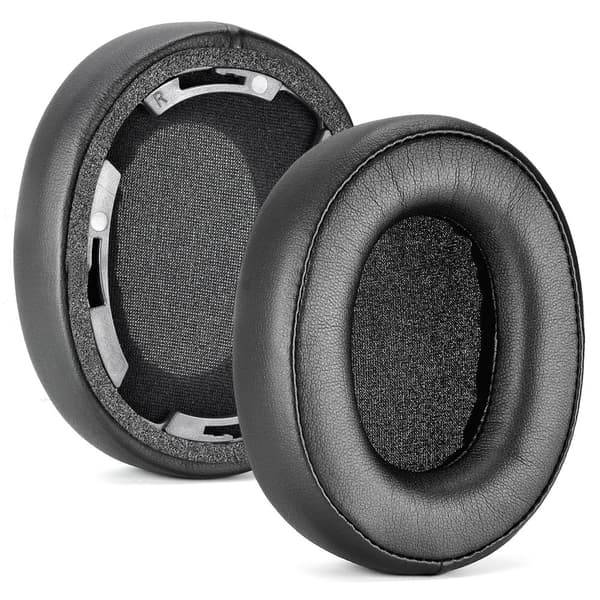 INF Sort udskiftning af ørepuder til Audio-Technica ATH-SR50BT (2-pak)