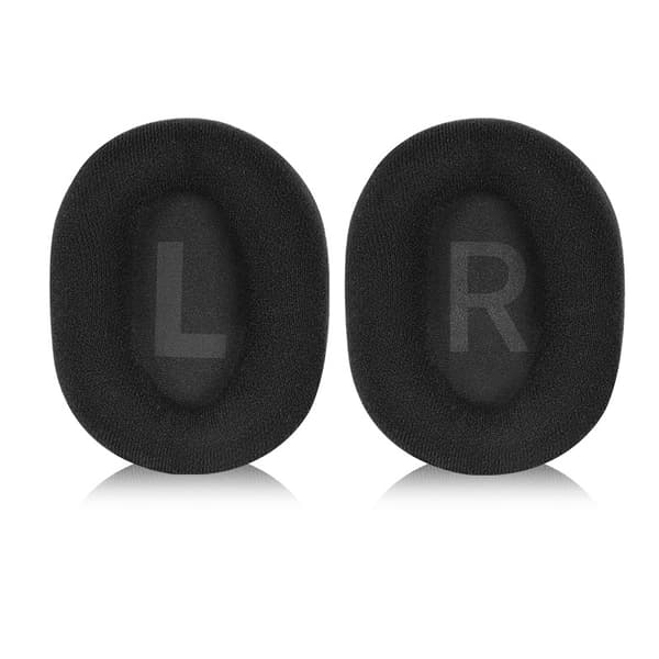 INF Sort velour ørepude til Logitech G PRO X (2 stk)