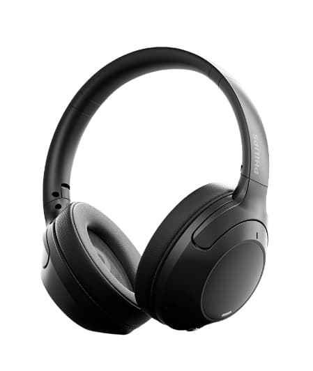 Philips sorte Bluetooth-støjreducerende hovedtelefoner – trådløs gaming, et nyt værktøj til spil og e-sport